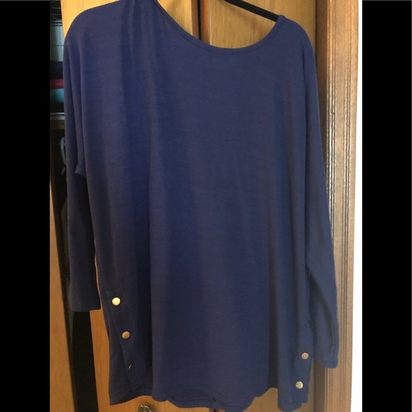 New Look Navy Maternity Sweater - Picture 2 of 3